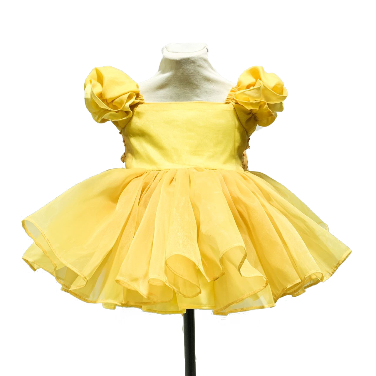 Olga Dress – Yellow – Little Ela